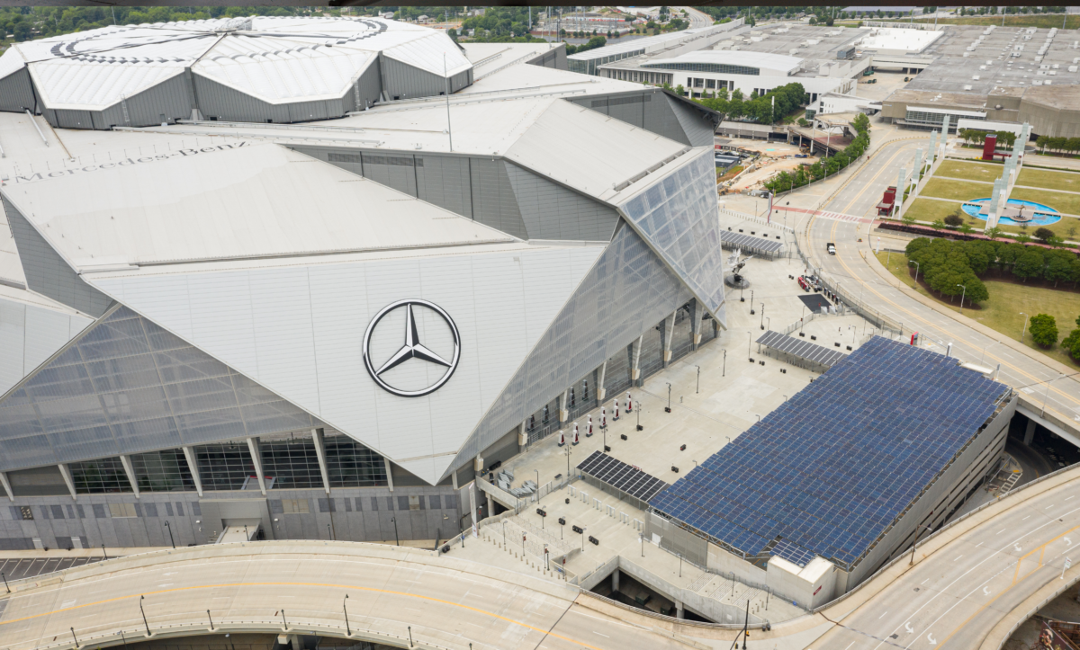 Mercedes Benz Stadium VIP Parking Garage