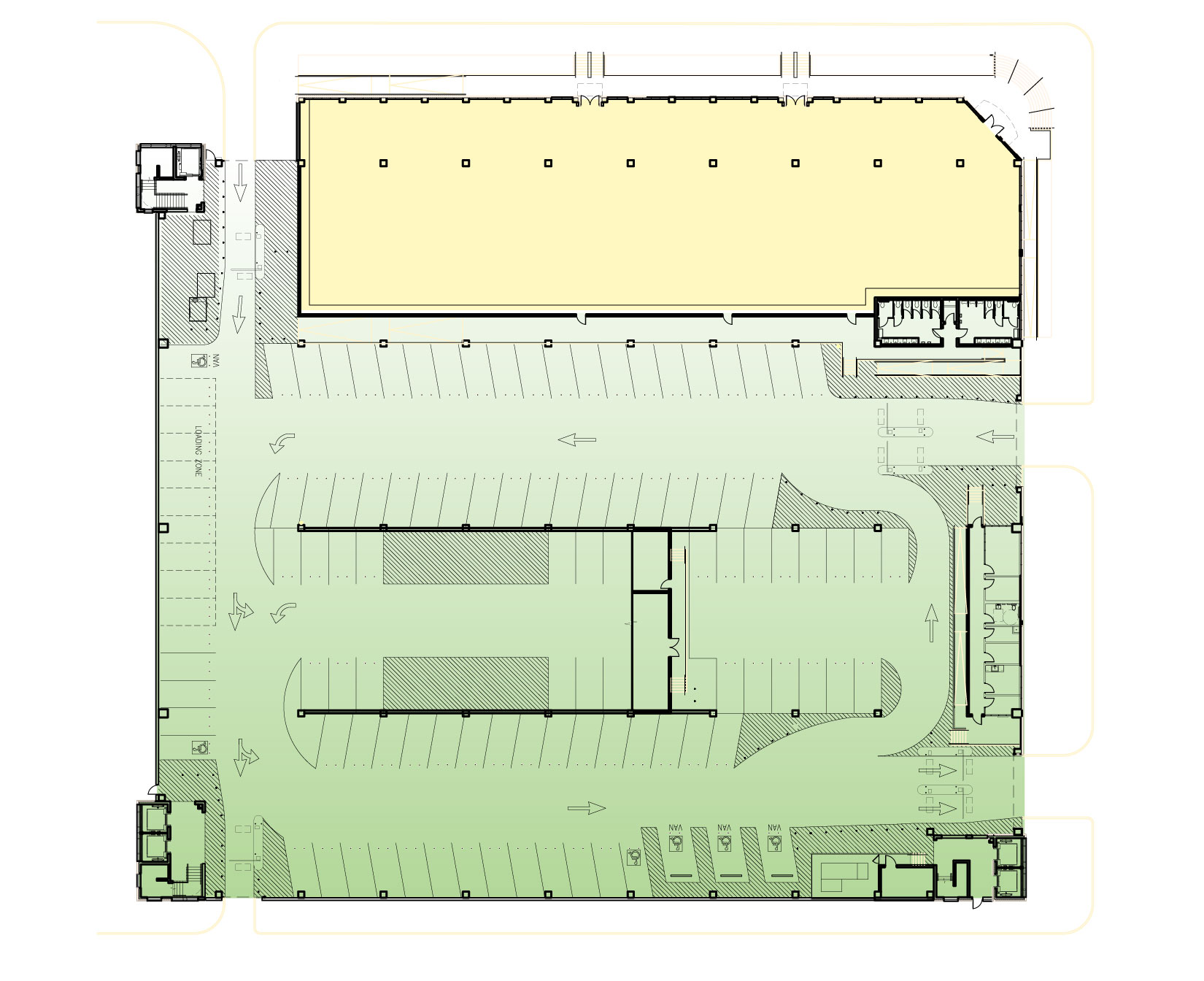 Parking Spaces Dimensions & Drawings