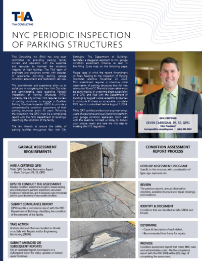 NYC Periodic Inspection of Parking Structures